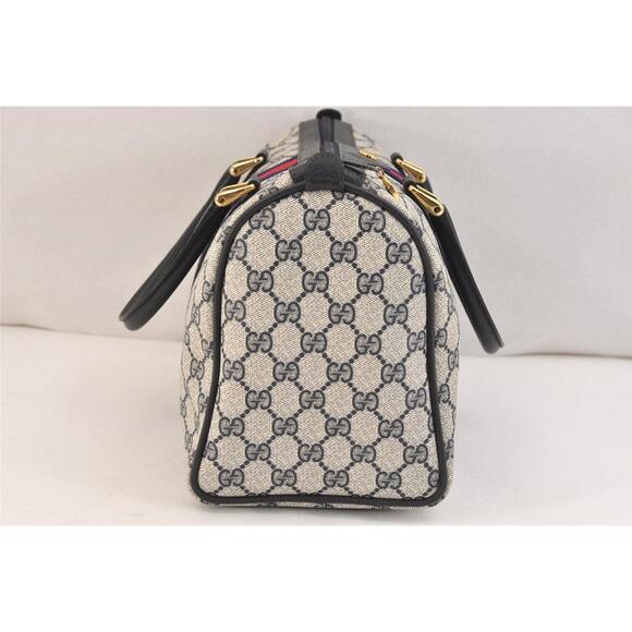 Auth Gucci Sherry Line Hand Boston Bag #144219G45B - Picture 4 of 15